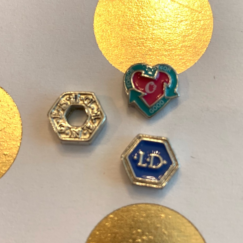 Origami Owl exclusive Designer charms
